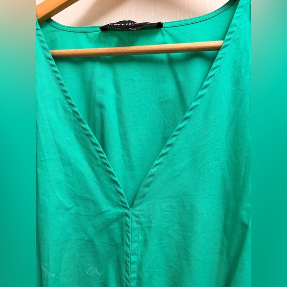 French Connection Green Puff Sleeve Maxi Dress – XL - Picture 8 of 10